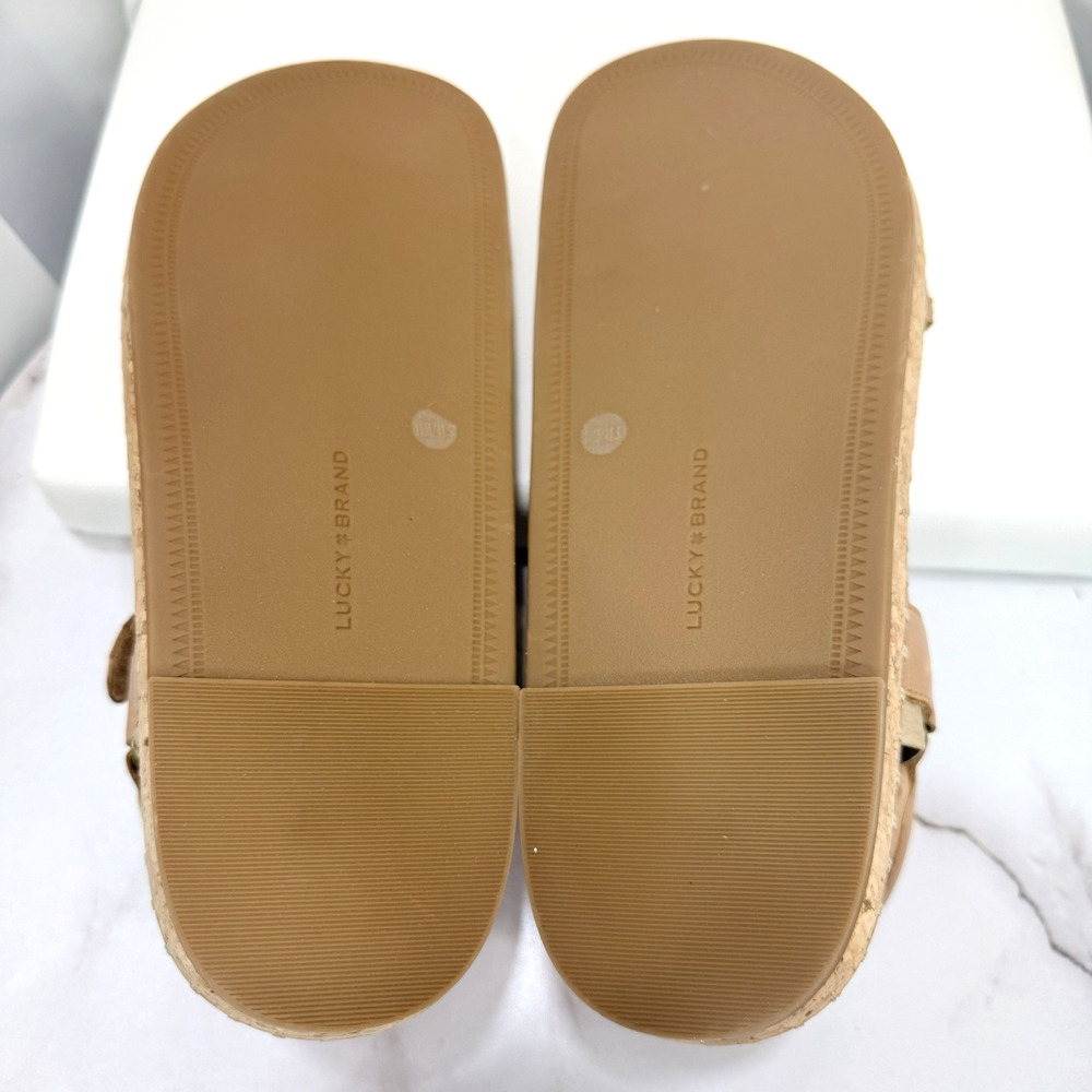 Lucky Brand Sandals Women’s Leather Upper Size 10M - Picture 14 of 16